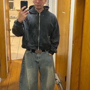 Dreamers Club Vintage Cropped Hoody Large